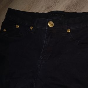 Rock and republic black mid rise skinny jeans size 2 in woman's